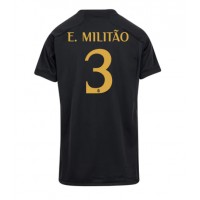 Echipament fotbal Real Madrid Eder Militao #3 Tricou Treilea 2023-24 pentru femei maneca scurta